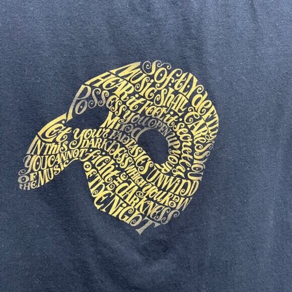 Continental The Phantom of the Opera Women's T-Shirt Size Small - Picture 3 of 8